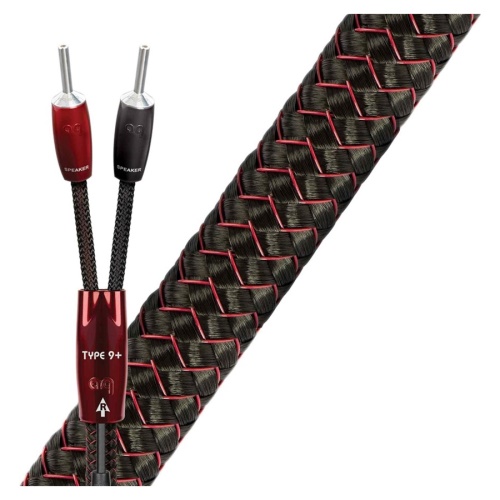 Audioquest Type 9 + DBS FR, stříbřené banánky 