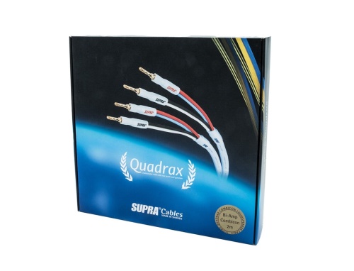 SUPRA Quadrax 4 x 2.0 mm  SET Bi-amp CombiCon
